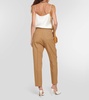 Mira wool, mohair, and silk pants