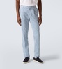 Cotton straight pants