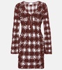 Crochet cotton minidress