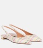 Purist Sling woven slingback flats