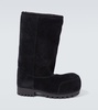 Alaska Fur High suede boots
