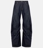 2006F mid-rise barrel-leg jeans