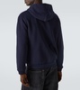 Face cotton jersey hoodie