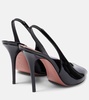 Kristina 105 patent leather peep-toe pumps