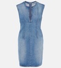 Denim minidress