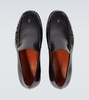 Leather loafers