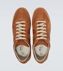 Replica leather sneakers