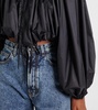 Balloon bomber jacket