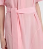 Iconic silk midi dress