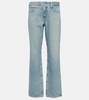 Remy low-rise straight jeans