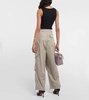 Ginerva cotton poplin cargo pants