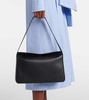 Soft leather shoulder bag