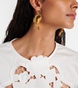 Petal drop earrrings