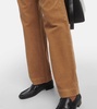 Seaside high-rise straight jeans