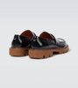 Ivy leather penny loafers