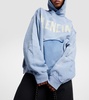 Tape Type cotton fleece hoodie