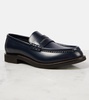 Monili leather penny loafers