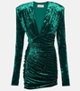 Velvet minidress
