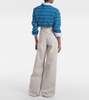 Dame high-rise flared jeans