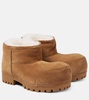 Women's Alaska Fur Bootie in Brown