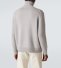Cashmere half-zip sweater
