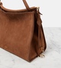 Le Click Medium suede shoulder bag