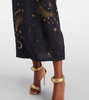 Denise wool and silk gown