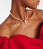 Sheryl faux pearl gold-plated necklace