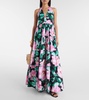 Celeste floral maxi dress