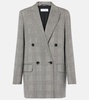 Paniere houndstooth virgin wool blazer