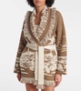 Beyond The Horizons silk-blend cardigan