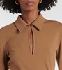 Dorema belted jersey minidress
