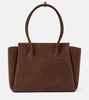 Ekme 24 Medium suede tote bag