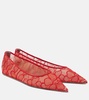 Barbara lace ballet flats