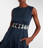 Preston cotton-blend poplin midi dress