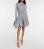 Crinoline virgin wool minidress