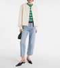 90's Crop mid-rise straight jeans