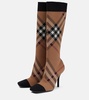 Vintage Check 105 sock boots
