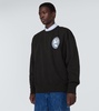 Logo cotton jersey sweatshirt