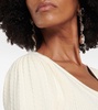 Knitted cotton midi dress