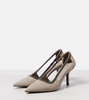 Monili suede pumps