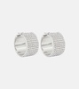 Rih Small embellished hoop earrings