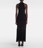 Cash fringed maxi dress
