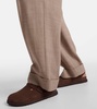Tokio suede mules