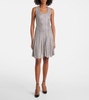 Sequined knitted minidress