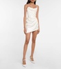 Bridal Venus satin minidress