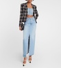 Tweed single-breasted blazer