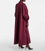 Pucci pleated taffetta maxi dress