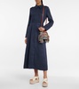 Edith cashmere crossbody bag