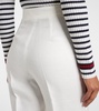 Aversa high-rise linen wide-leg pants